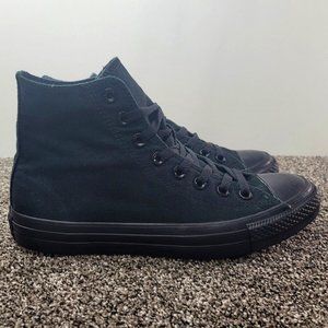 Converse All-Star Chuck Taylor II Lunarlon Hi Top Men's 7.5 Womens 9.5 Black EUC